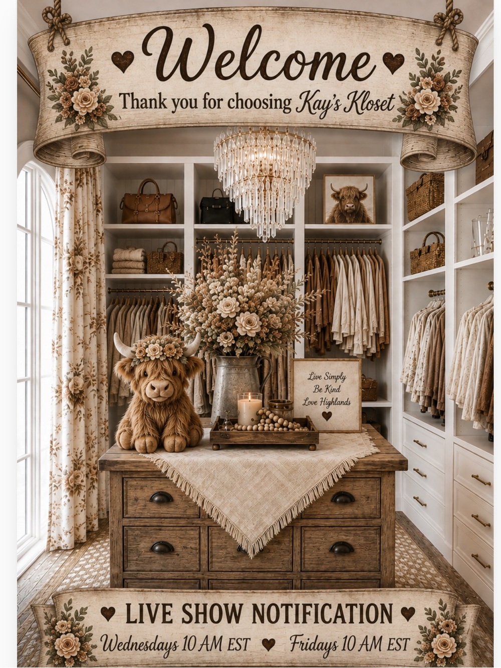 Kay’s Kloset is LIVE!!!